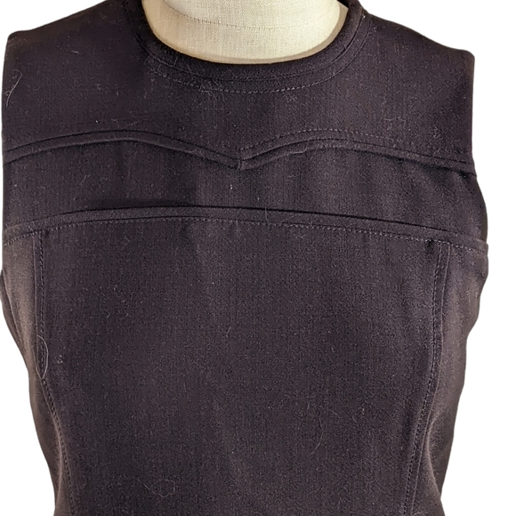 Tory Burch Wool Blend Brown Dress, Sz 4 , EUC - Picture 4 of 6